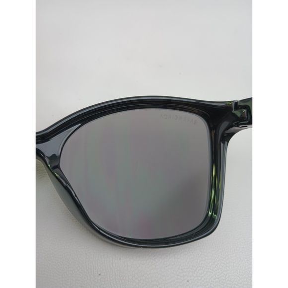Balenciaga BB0150S 001 Black Grey 58mm Women\'s Butterfly Logo Sunglasses